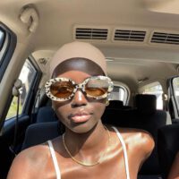 Adut akech lips in sun