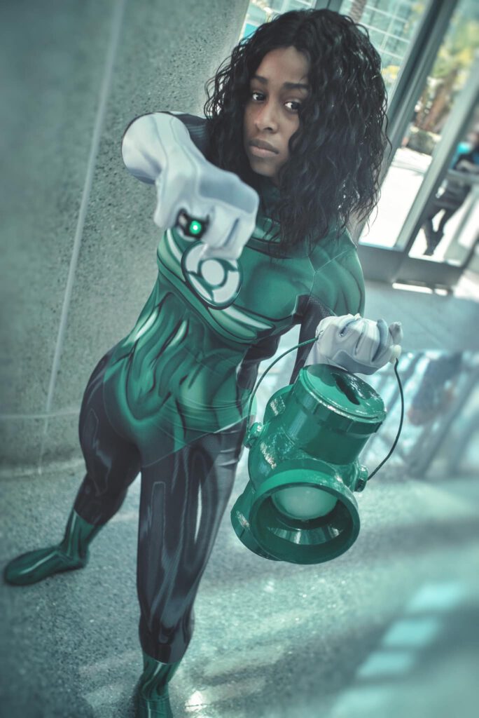 Black Girl As Green Lantern