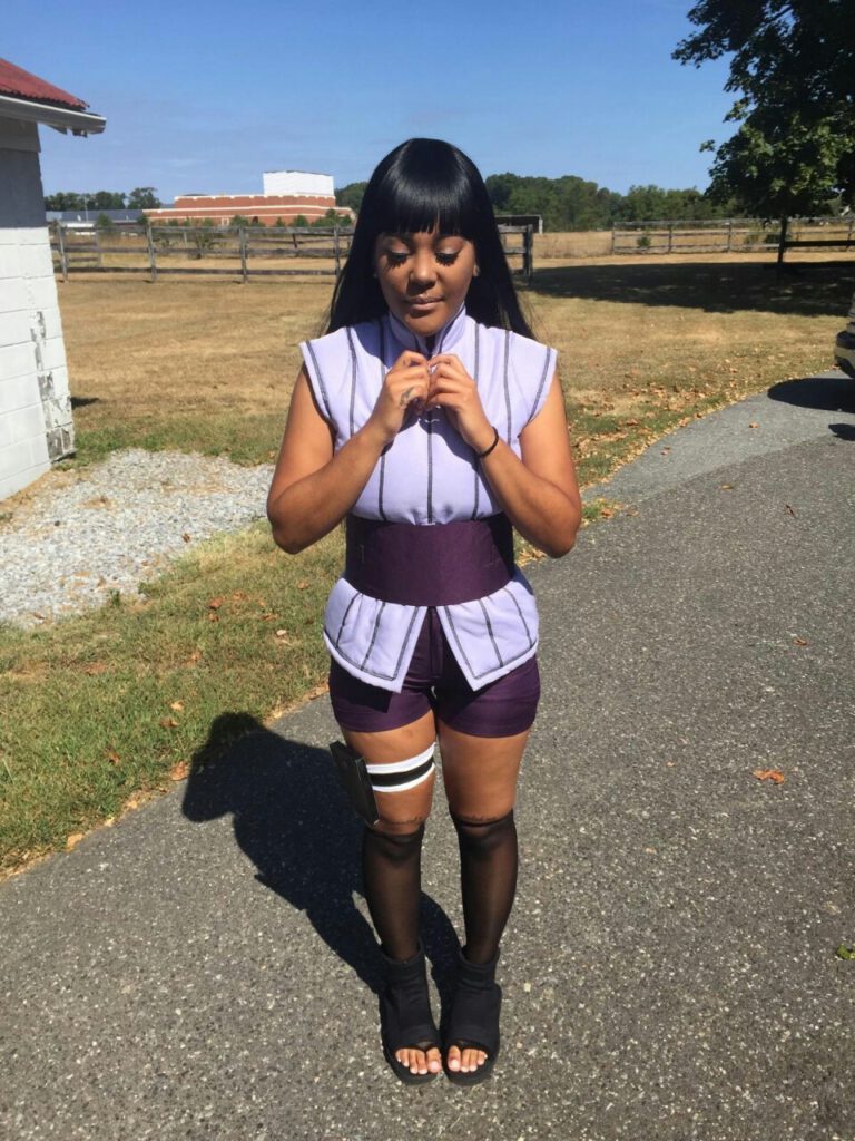 Black girl as hinata