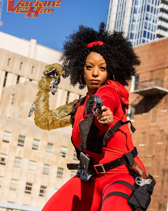 Black girl as misty knight hd