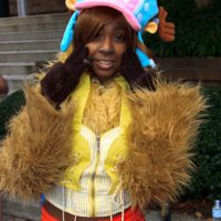 Black girl as chopper