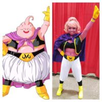 Black girl cute as majin buu fat