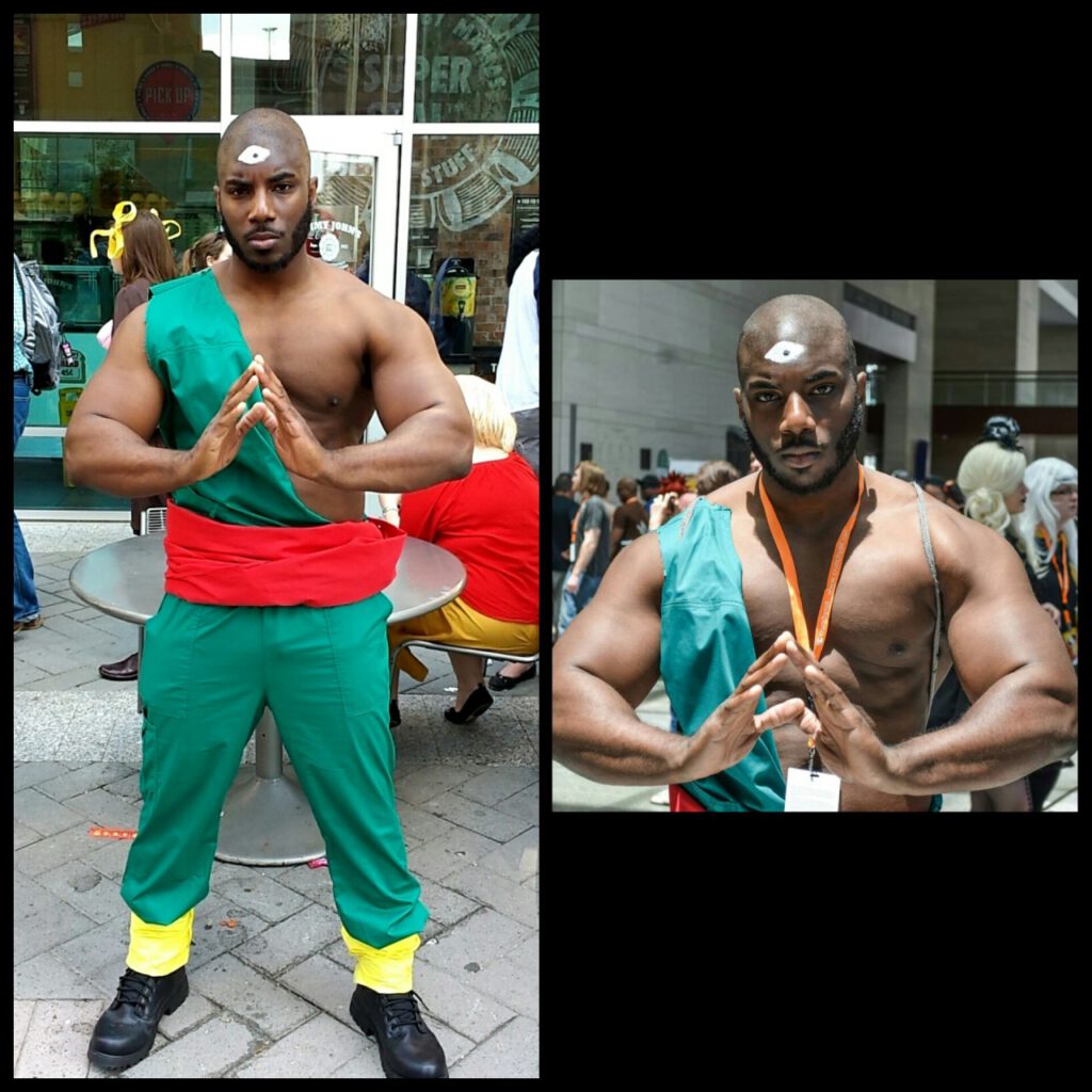 Black guy as tien