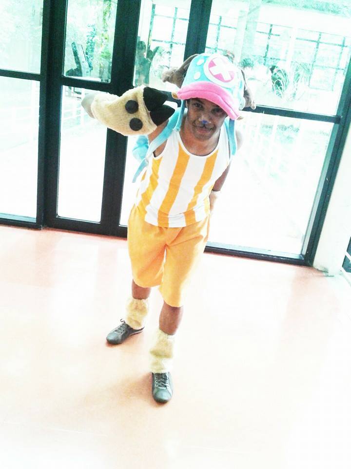 Black guy as tony tony chopper