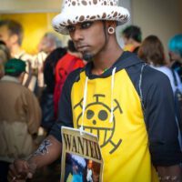 Black guy as trafalgar law