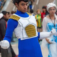 Black guy as vegeta