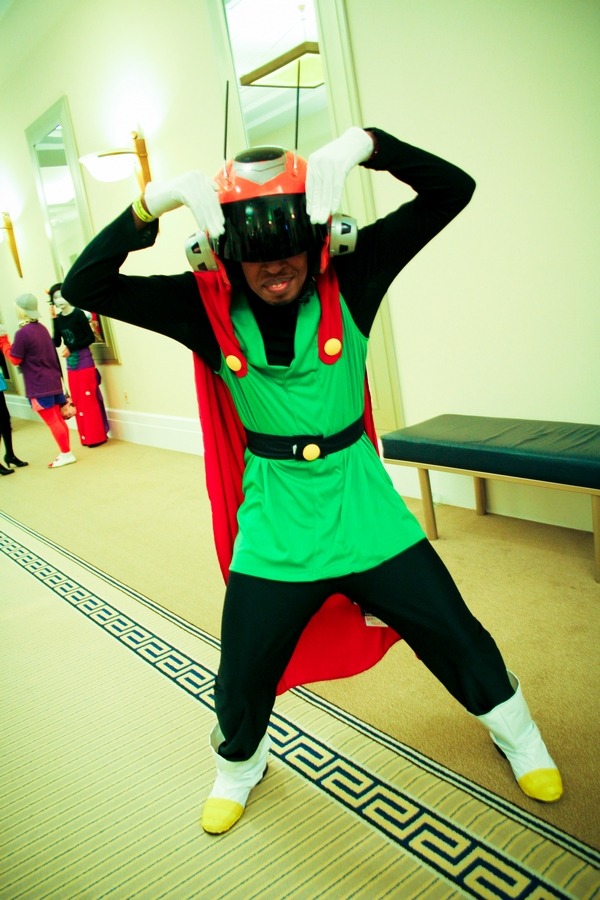 Black guy funny as gohan great saiyaman