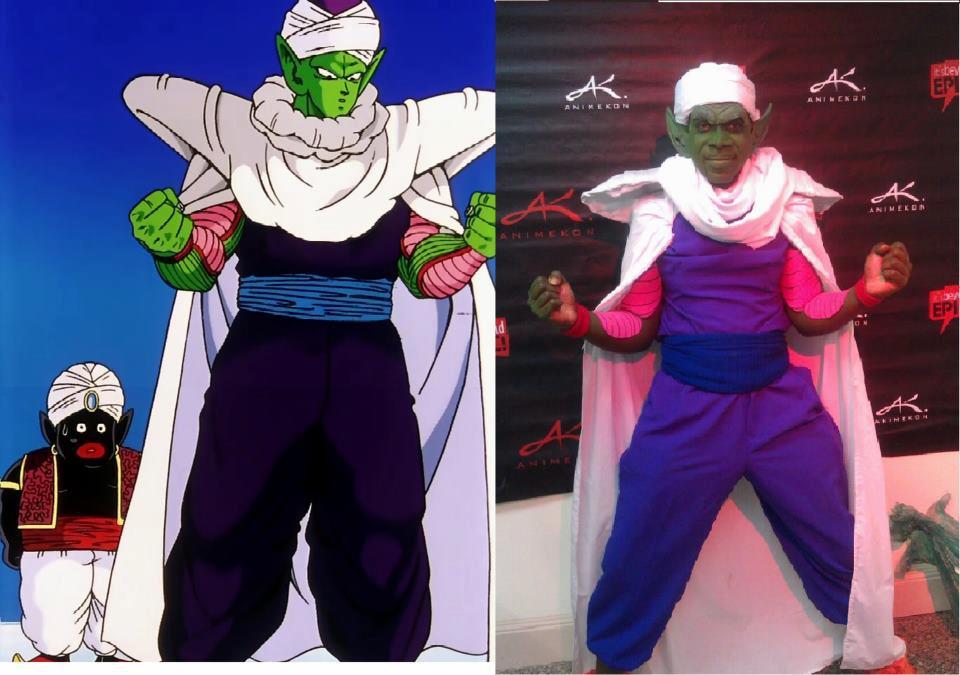 Black guy powerup piccolo