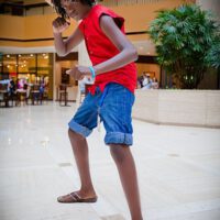 Black kid as luffy awesome