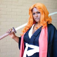 Cute black girl as rangiku