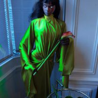 Duckie thot green outfit