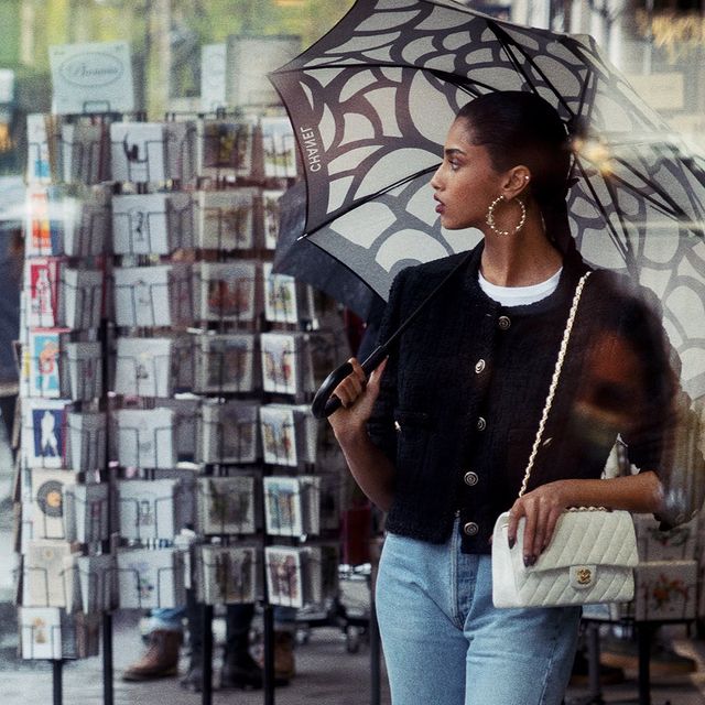 Imaan hammam chanel model