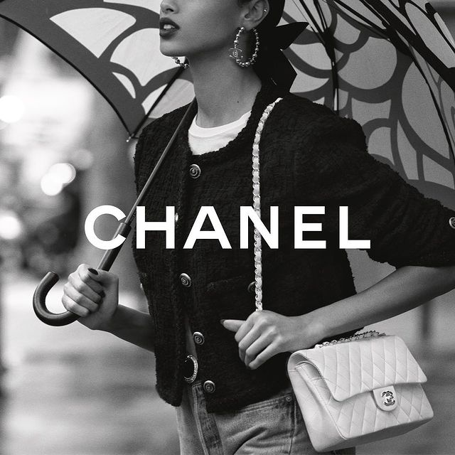 Imaan hammam modeling chanel