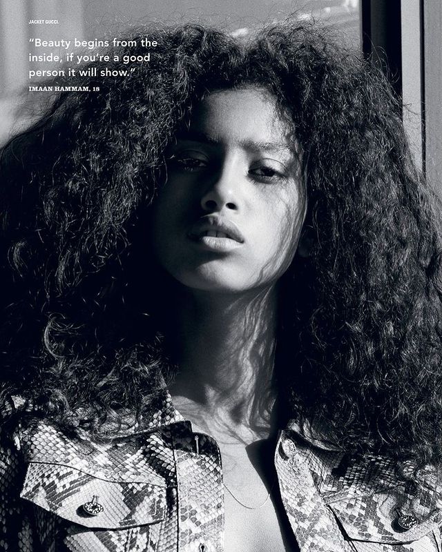 Imaan hammam younger