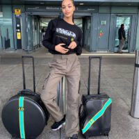 Jourdan dunn at airport