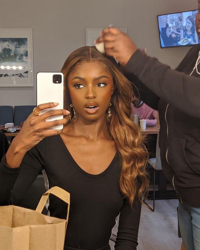 Leomie anderson long weave