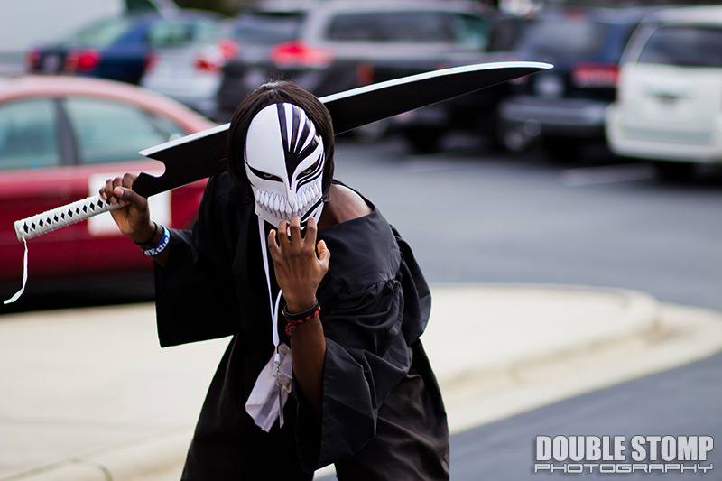 Black guy as ichigo with mask