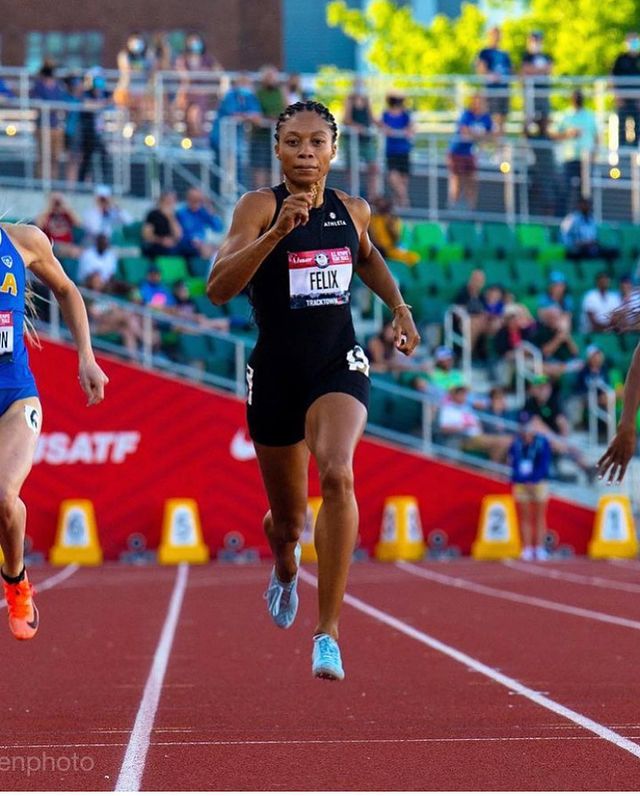 Allyson Felix Running