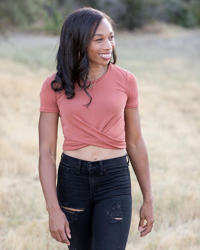 Allyson Felix Smiling Hd