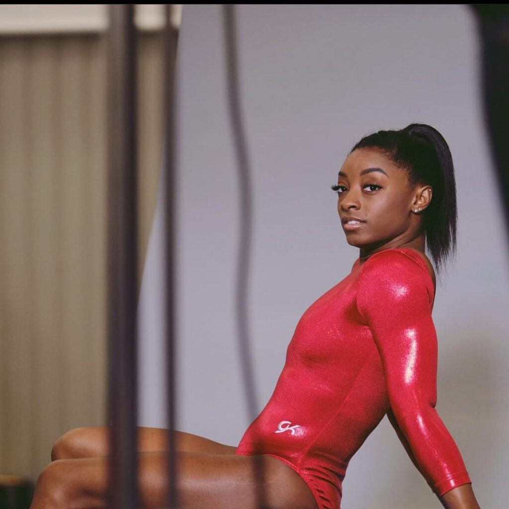 Simone Biles Gymnastic Outfit