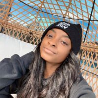 Simone Biles In Beanie