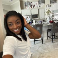 Simone Biles In Kitchen