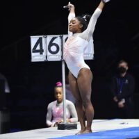 Simone Biles Stance