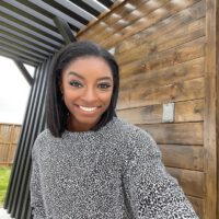 Simone Biles Teeth Smile