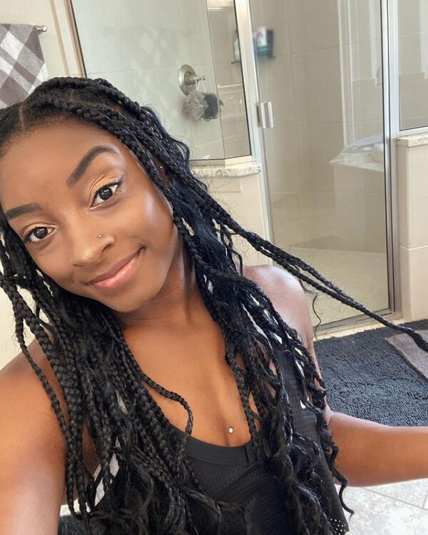 Simone Biles With Cute Braids • Simone Biles Pictures | Black Business Data