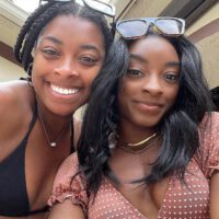 Simone Biles With Sister