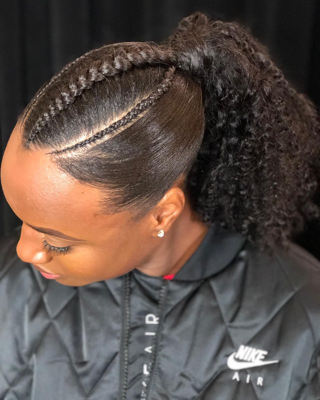 Simone Manuel Real Hair