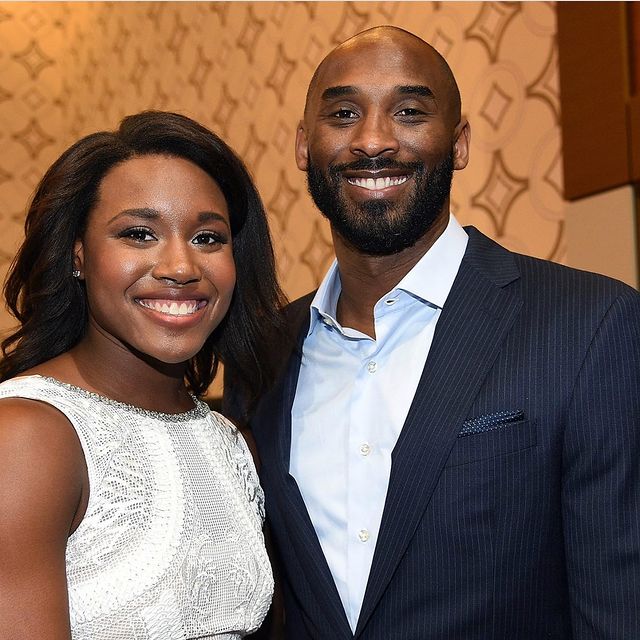 Simone Manuel With Kobe Bryant