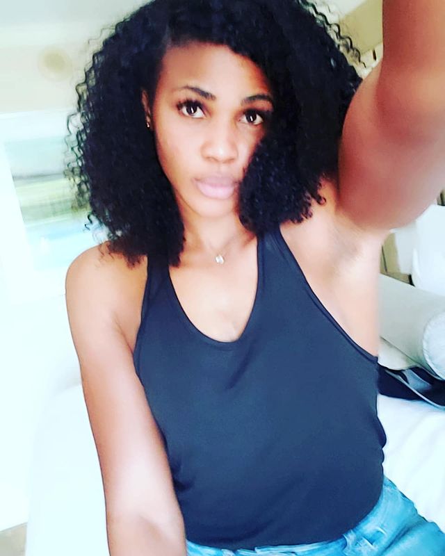 Blessing Okagbare curly hair