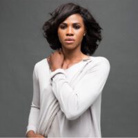 Blessing Okagbare face modeling