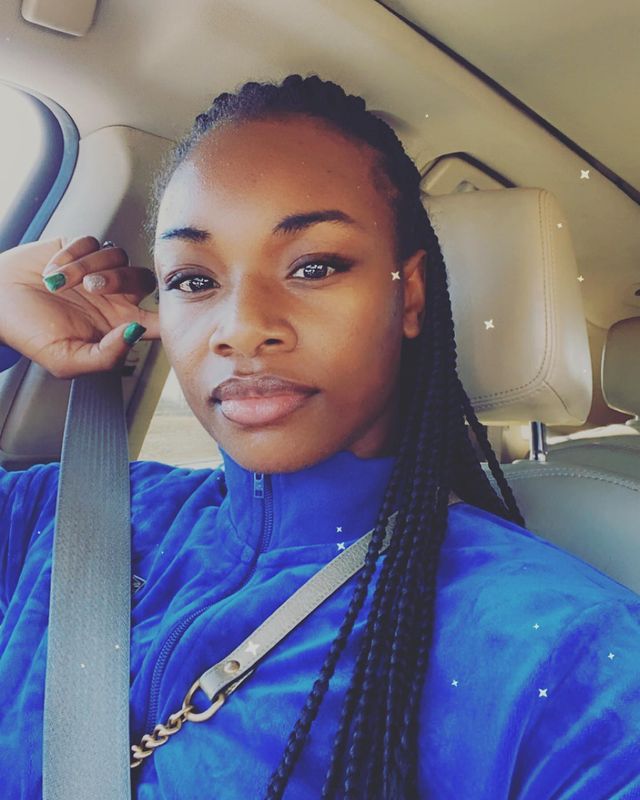 Claressa Shields natural no makeup beauty