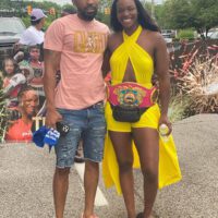 Claressa Shields with Boyfriend