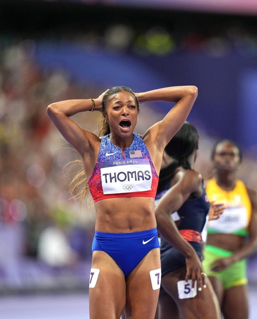 Gabby Thomas 200m Gold Medal Winner In Paris