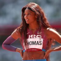 Gabby Thomas In Paris 2024