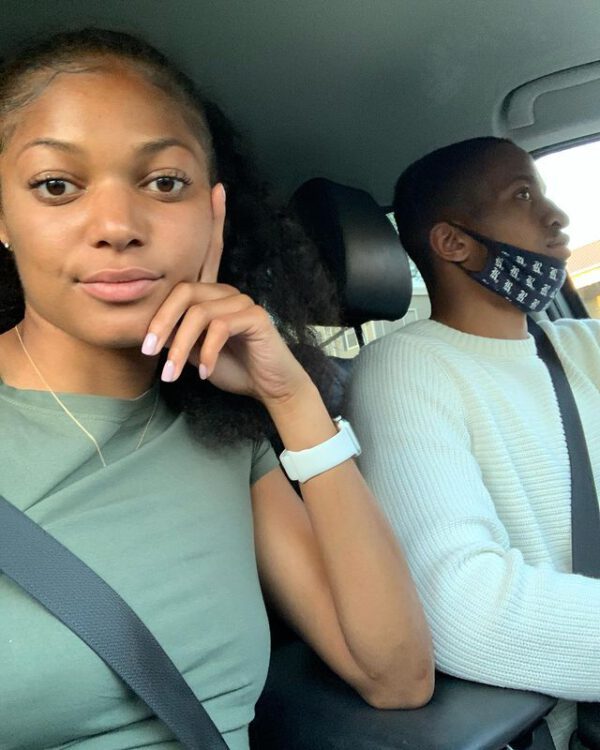 Gabby Thomas with boyfriend • Gabby Thomas Pictures | Black Business Data