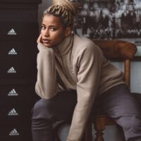 Jazmin Sawyers adidas photoshoot