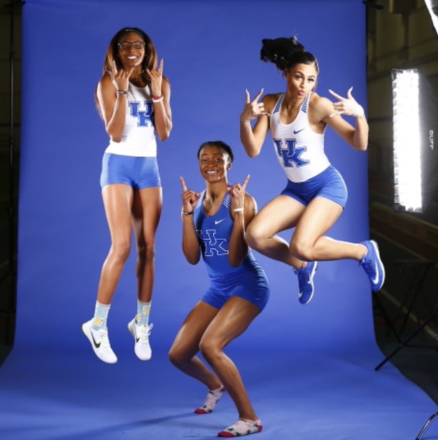 Sydney McLaughlin University of Kentucky jumping