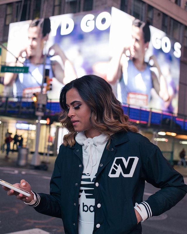 Sydney McLaughlin in new york