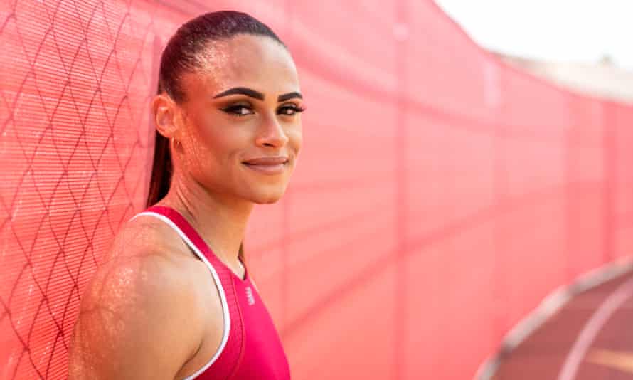 Sydney McLaughlin makeup