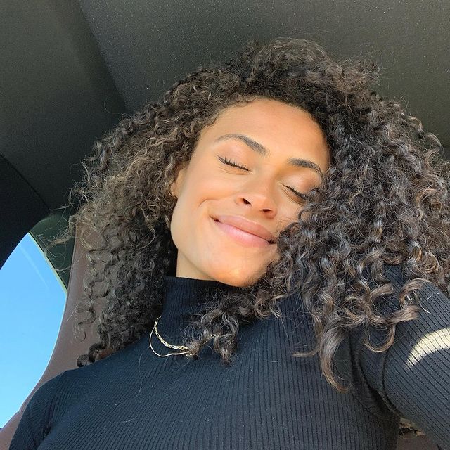 Sydney McLaughlin real hair