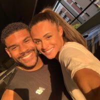 Sydney McLaughlin with boyfriend