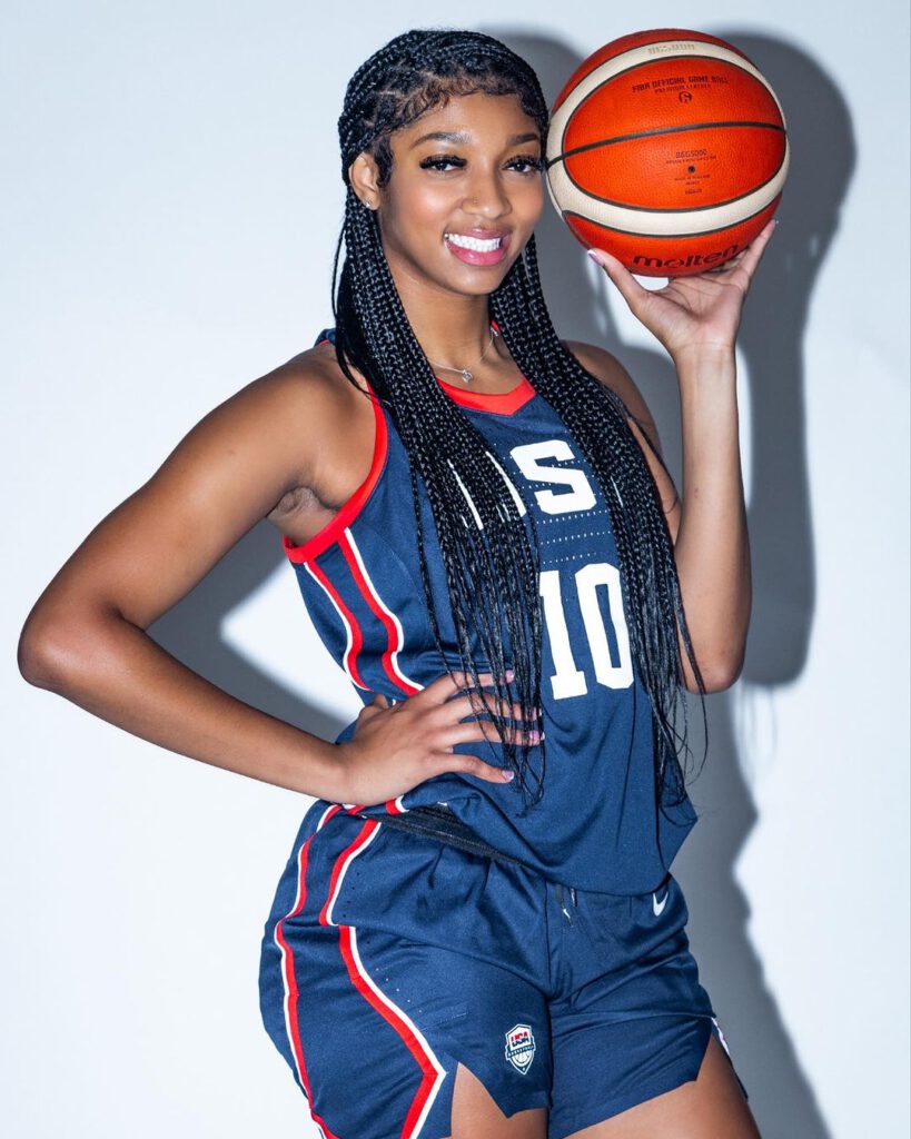 Angel Reese Playing For Team Usa