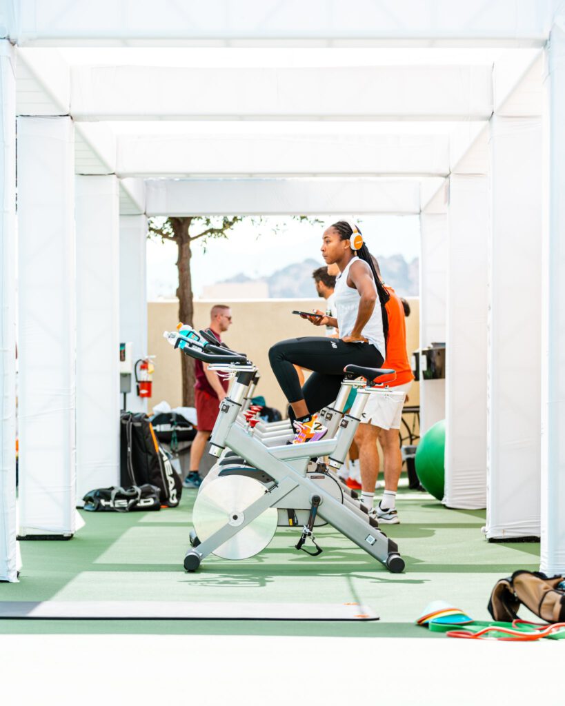 Coco Gauff Working Out