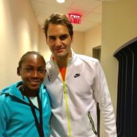 Coco With Roger Federer