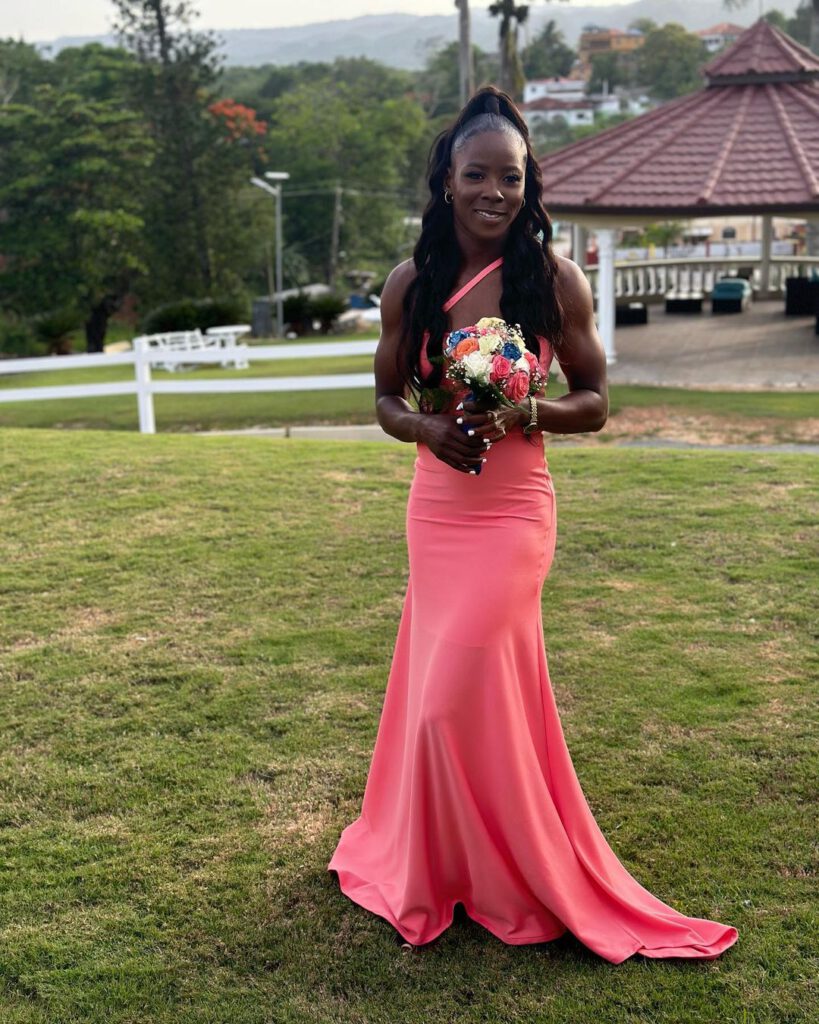 Pink Dress At Wedding