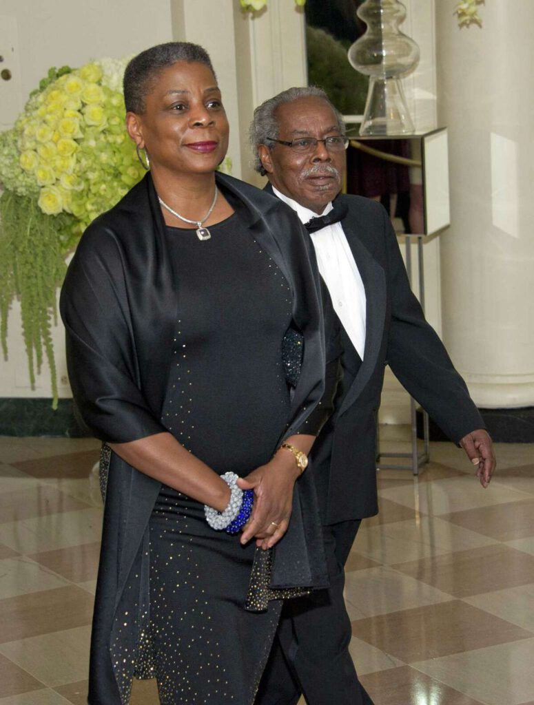 State Dinner At White House With Husband